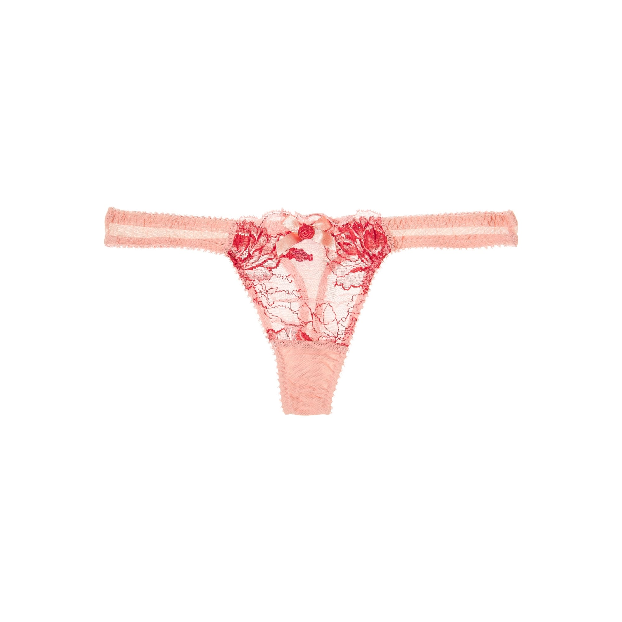 Agent Provocateur Lexx floral-embroidered Sheer Thong - Farfetch